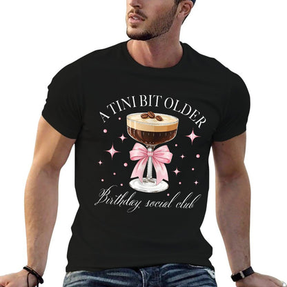 A Tini Bit Older Espresso Martini Birthday Matching  Eco-friendly Material T-Shirt