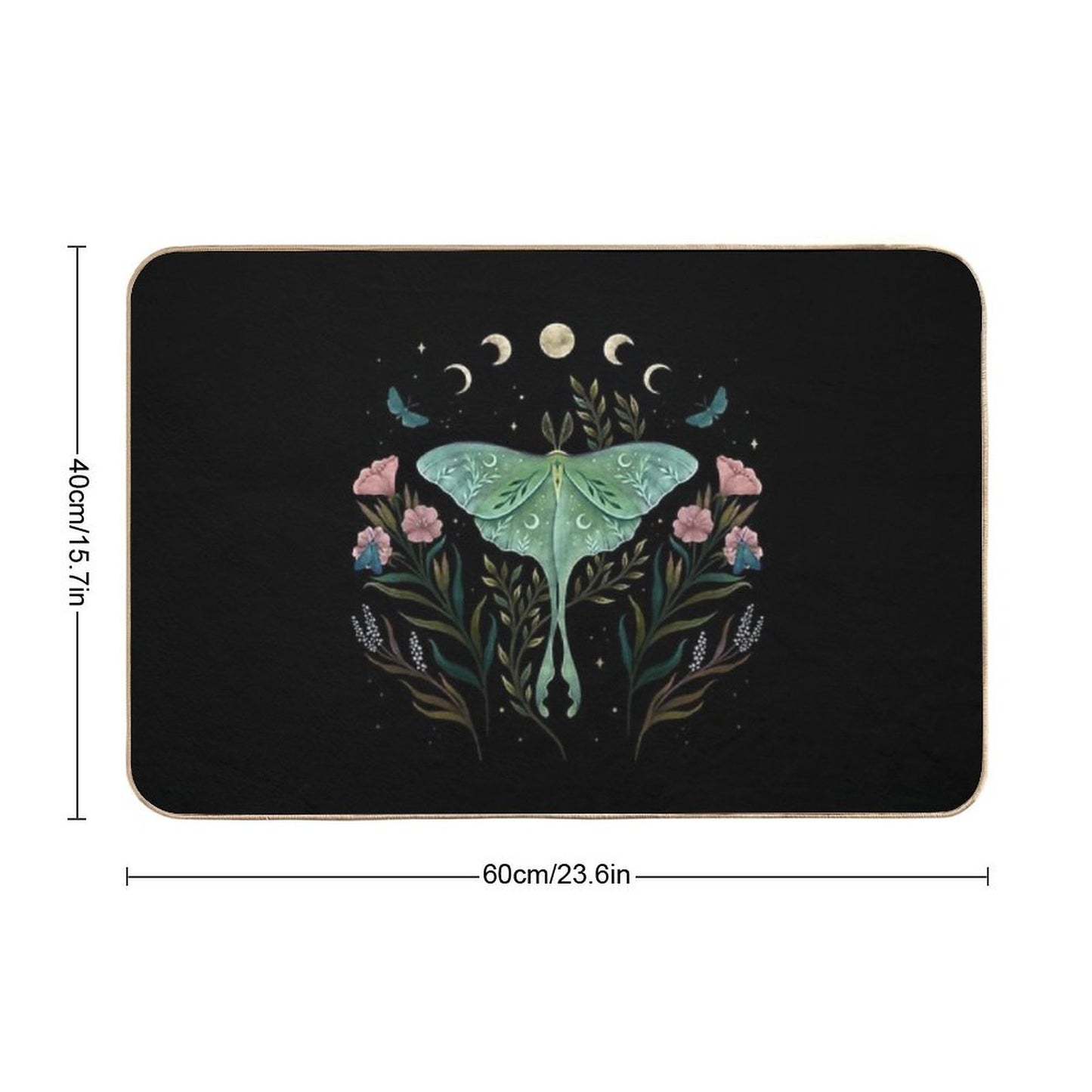 Luna And Forester  Easy To Clean Bath Mat