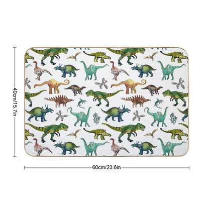 Dino-Mite Dreams for Kids  Trendy Dinosaur Pattern  Unique Gift Idea.  Anti-Trip Bath Mat