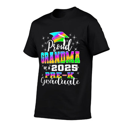 Proud Grandma of Pre K School Graduate 2025 Graduation  Classic T-Shirt