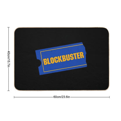 Blockbuster Video Logo  Odorless Bath Mat