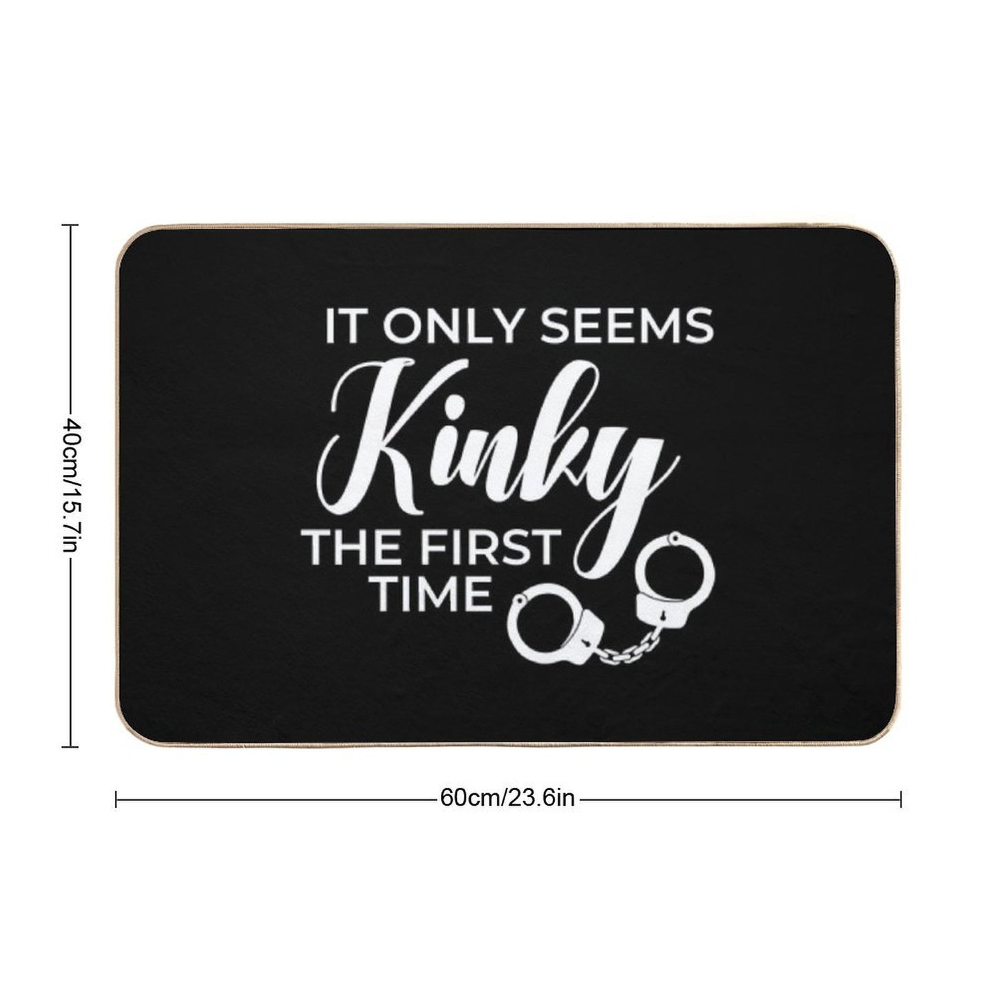 Kinky And Sexy  Anti-Trip Bath Mat