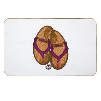 Mom’s Law.  Anti-Trip Bath Mat