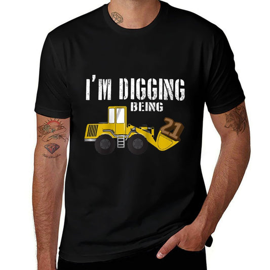 21st Birthday - Construction, 21 Year Old Bday Raglan Baseball  Quick-drying T-Shirt