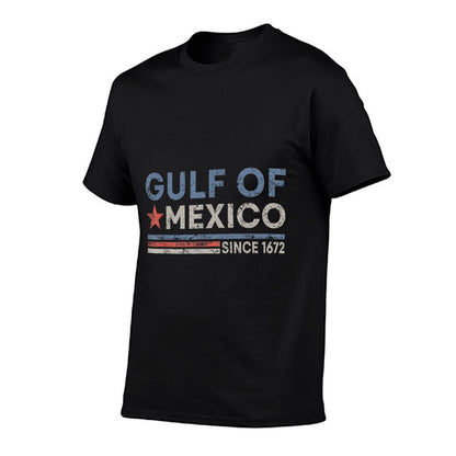 Vintage Gulf of Mexico Since 1672 - Gulf Of Mexico Forever  Vintage-inspired T-Shirt