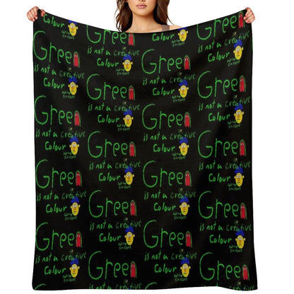 Don't Hug Me I'm Scared Velvety-soft Throw Blanket