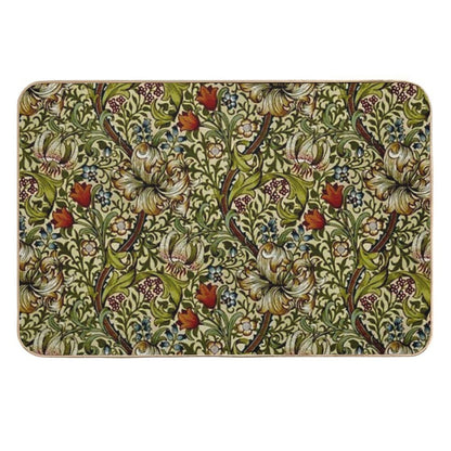 William Morris Golden Lily  Easy Maintenance Bath Mat