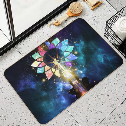 Kingdom Hearts - Combined Keyblade  Toxin-Free Bath Mat