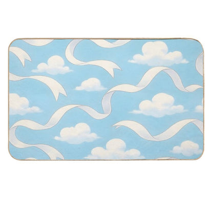 Oops! The Ribbons Slipped  Fade-Resistant Bath Mat