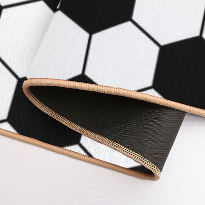 Soccer Ball  Anti-Trip Bath Mat