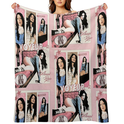 ALESSI ROSE VOYEUR EP Poster Durable Throw Blanket