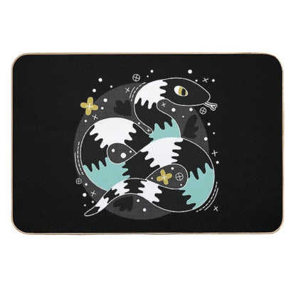 Snake Design  Pet-Safe Bath Mat