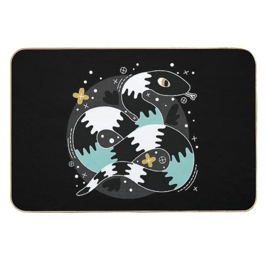 Snake Design  Pet-Safe Bath Mat