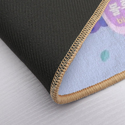 Blueberry Poison Yogurt 2 Durable Bath Mat