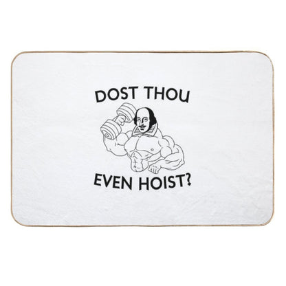 Dost Thou Even Hoist  Eco-Friendly Bath Mat