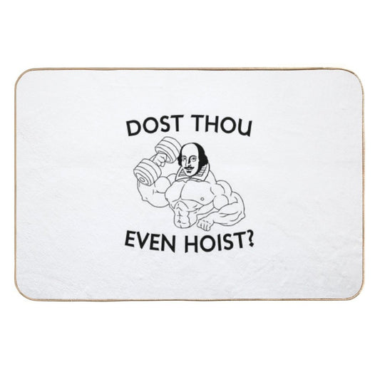 Dost Thou Even Hoist  Eco-Friendly Bath Mat