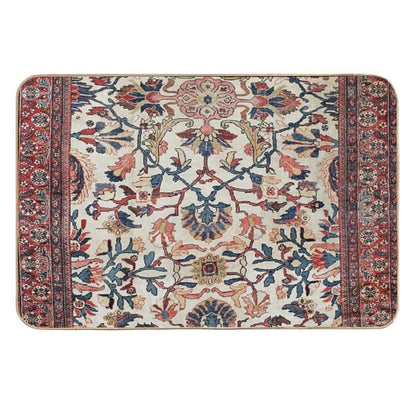 Mahal West Persian Rug Print  Slip-Resistant Bath Mat