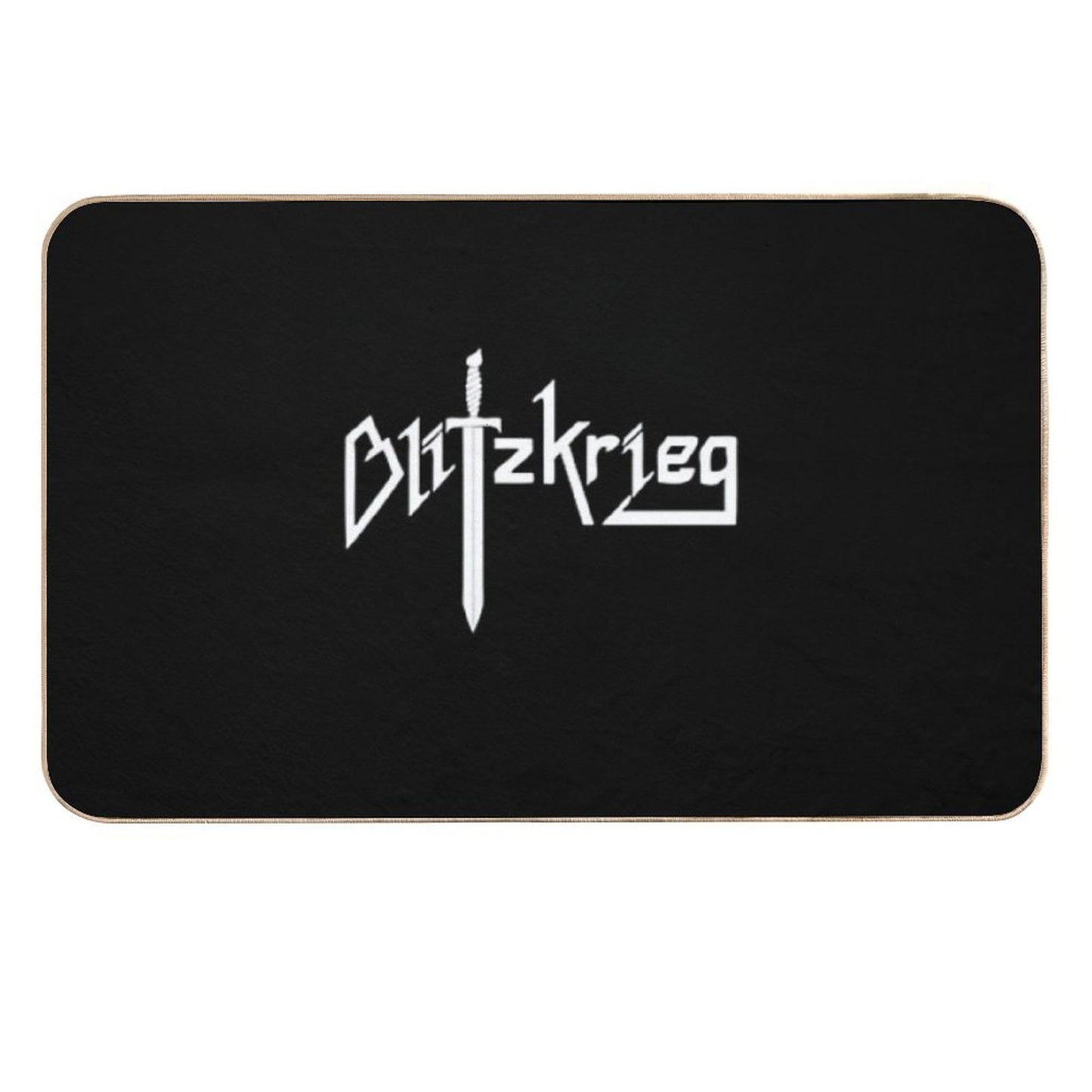 Blitzkrieg Band  Long-Lasting Bath Mat