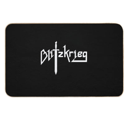 Blitzkrieg Band  Long-Lasting Bath Mat