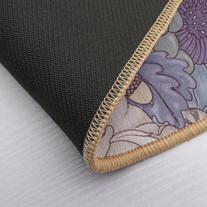 The Wild Side - Lavender Ice  Slip-Resistant Bath Mat