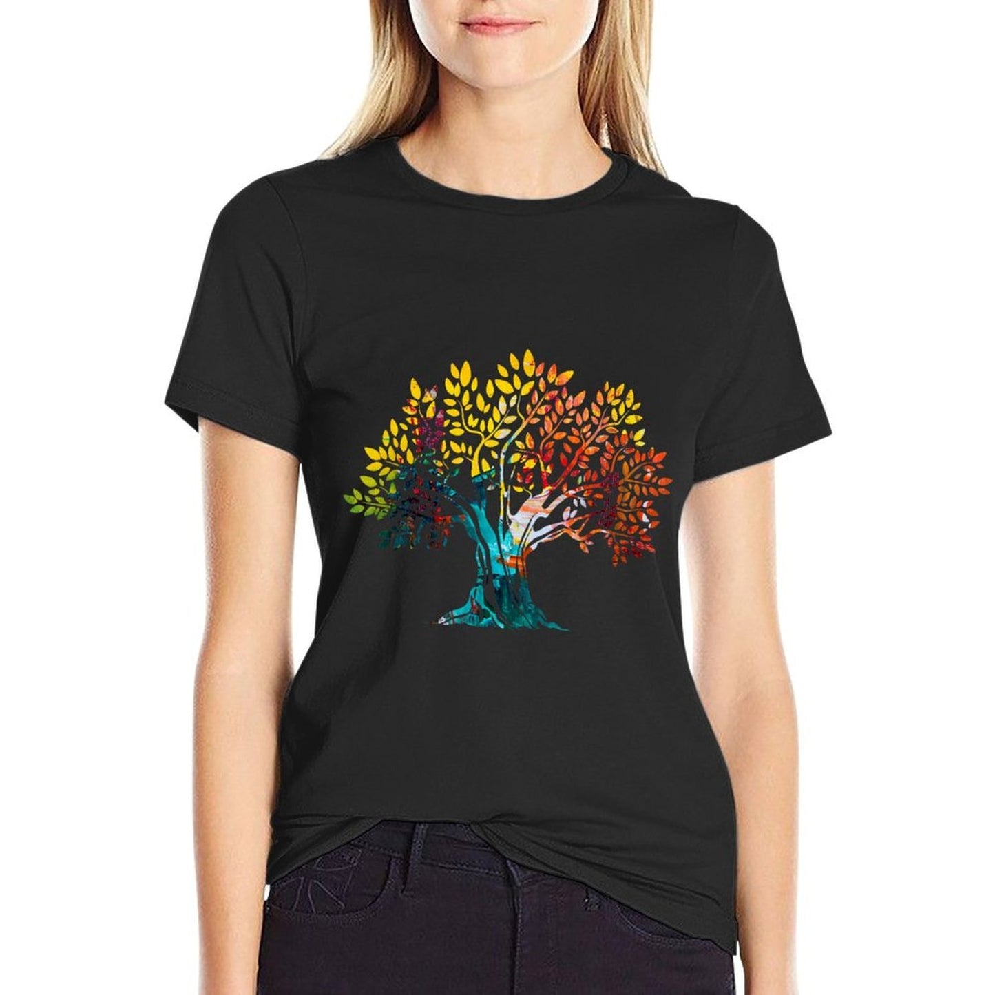 Funny Nature Tree Forest Summer Comfortable T-Shirt