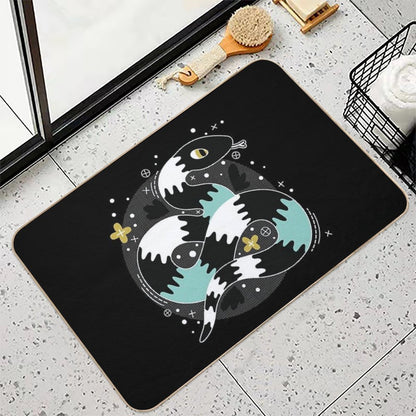 Snake Design  Pet-Safe Bath Mat