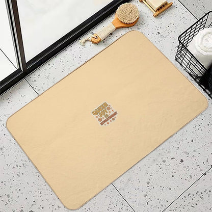 Queer Joy Is Revolutionary – Retro Pride Sticker  Odorless Bath Mat