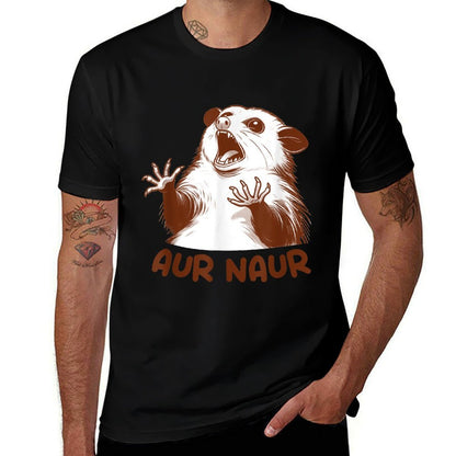 Aur Naur Possum Cute Funny Sarcastic Meme Possum Opossum  Quick-drying T-Shirt