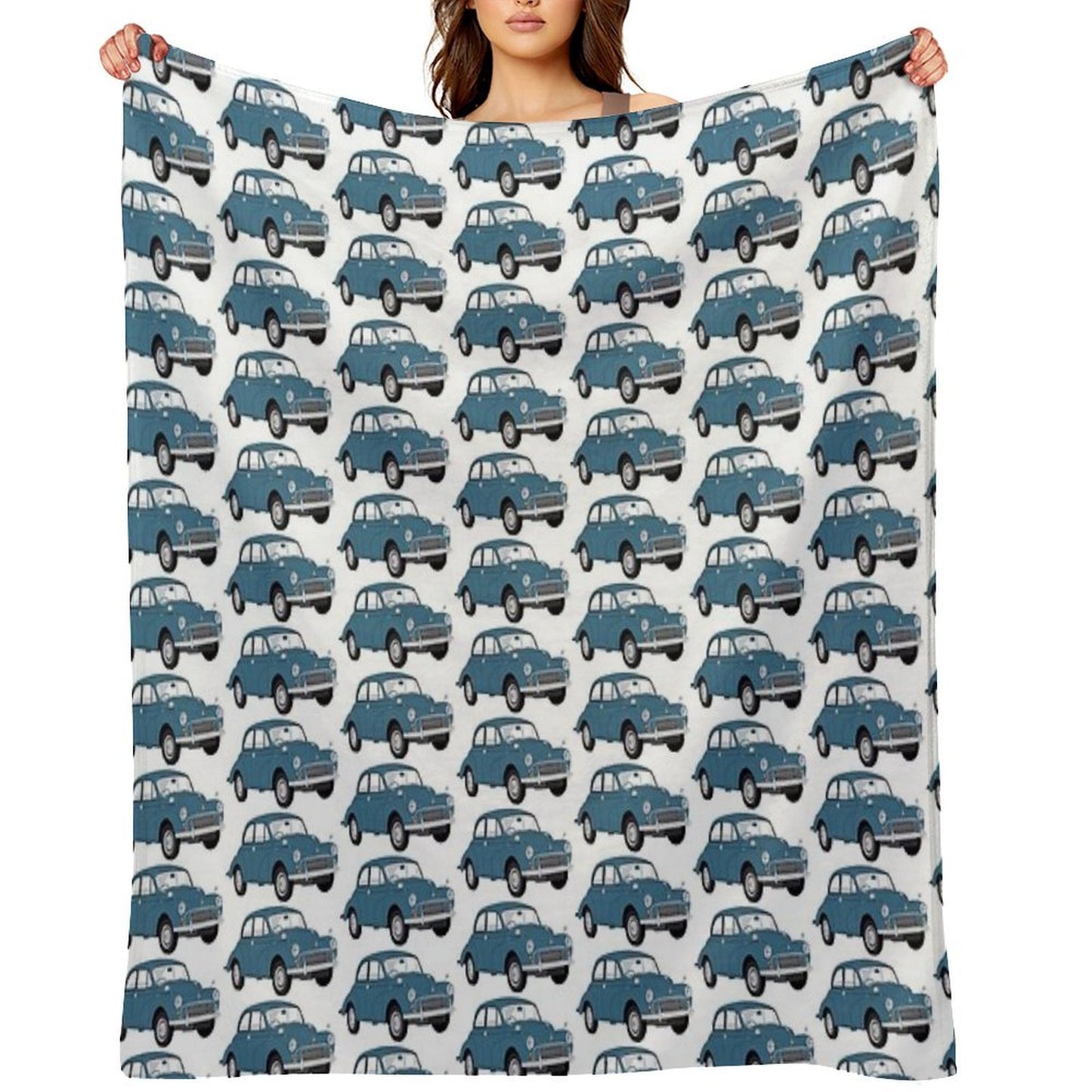 Morris Minor All-season Throw Blanket