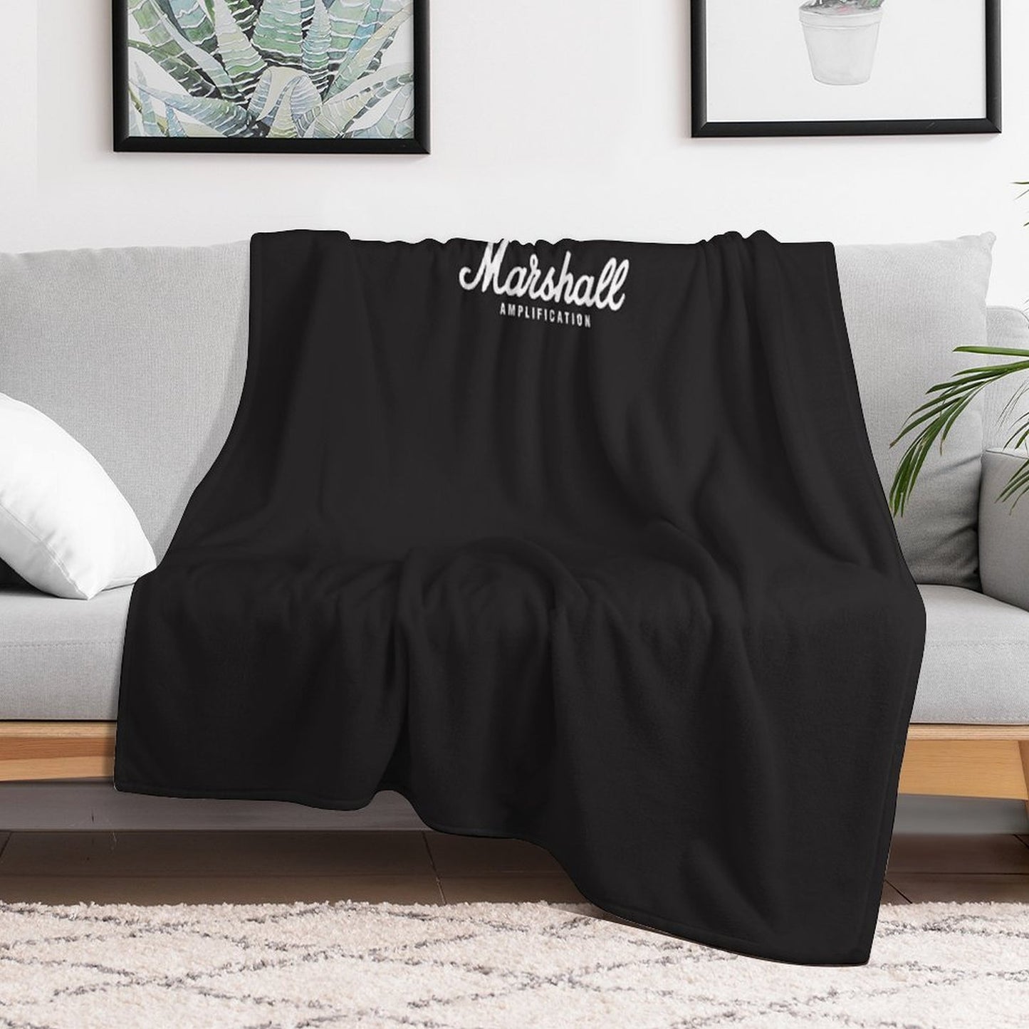 Marshall Essential T-Shirt All-season Throw Blanket