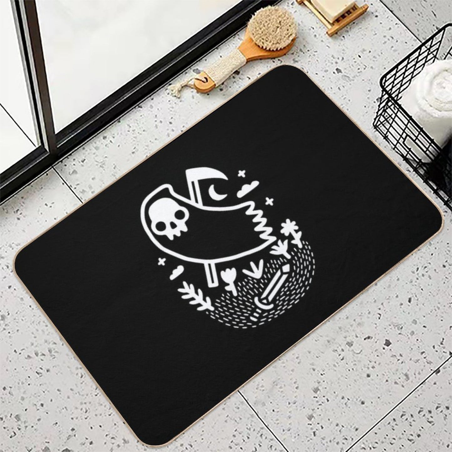 Another Grim Night  Eco-Friendly Bath Mat