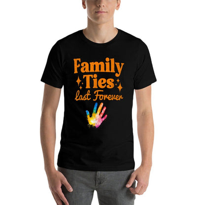 Matching Family Reunion Last Forever Watercolor  Slim-fit Cut T-Shirt