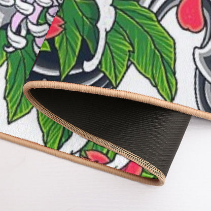 Koi Fish Pond  Eco-Friendly Bath Mat