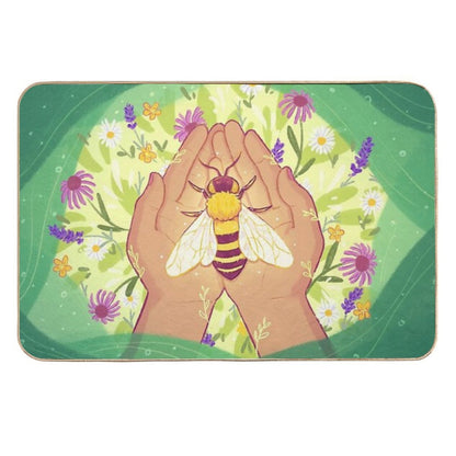 Honey Bee  Pet-Safe Bath Mat