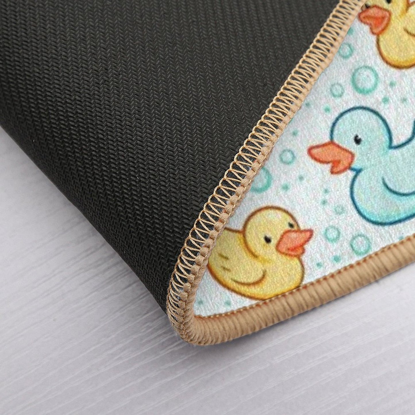Rubber Duckie  Easy To Clean Bath Mat