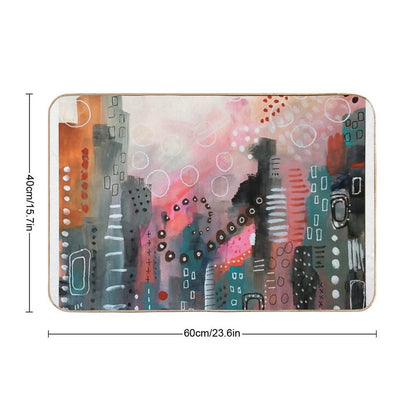 Magical City  Dirt-Trapping Bath Mat