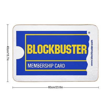 Blockbuster Membership Card  Pet-Safe Bath Mat