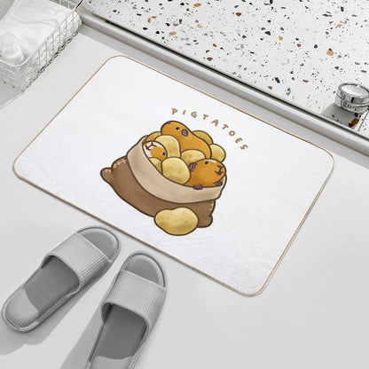 Pigtatoes  Long-Lasting Bath Mat