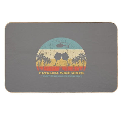 Step Brothers Catalina Wine Mixer  Non-Slip Bath Mat