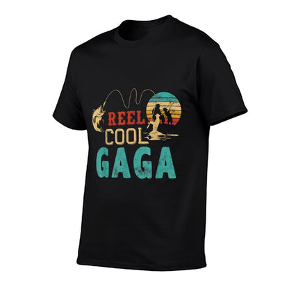 Fishing Reel Cool Gaga Father’s Day Gift For Fisherman Gaga Comfortable T-Shirt
