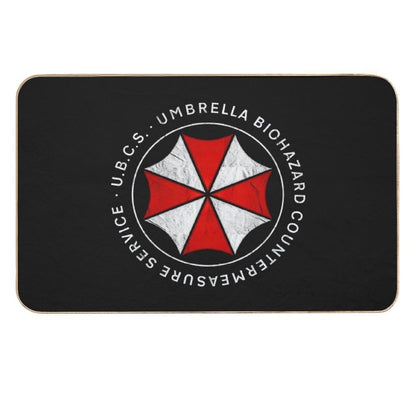Umbrella Biohazard Countermeasure Service  Resident Evil 3  Rapid-Drying Bath Mat