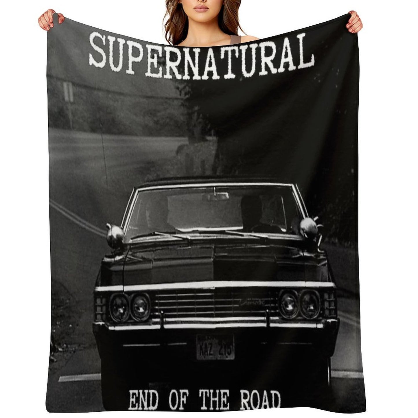 Supernatural Impala Shrink-resistant Throw Blanket