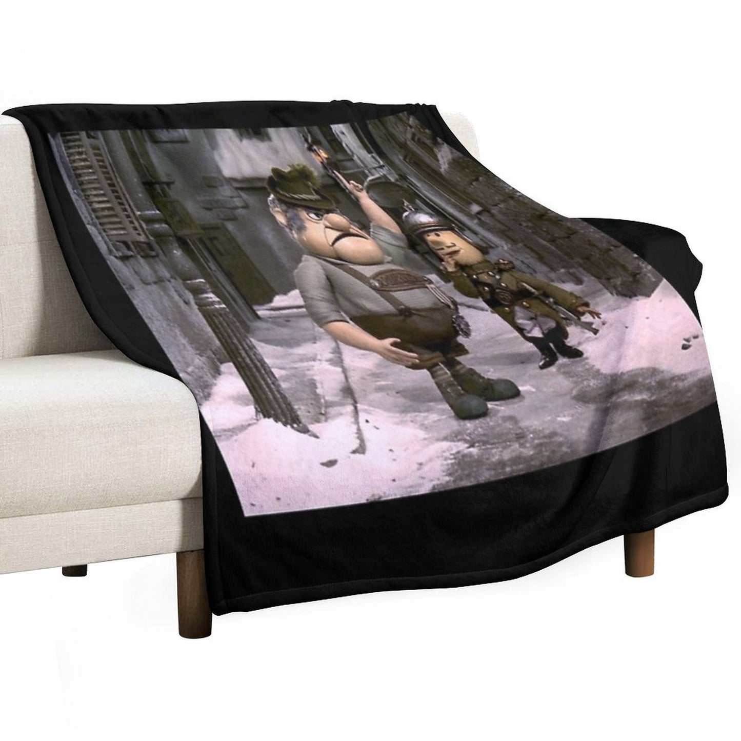 Burgermeister On The Town Multi-functional Throw Blanket