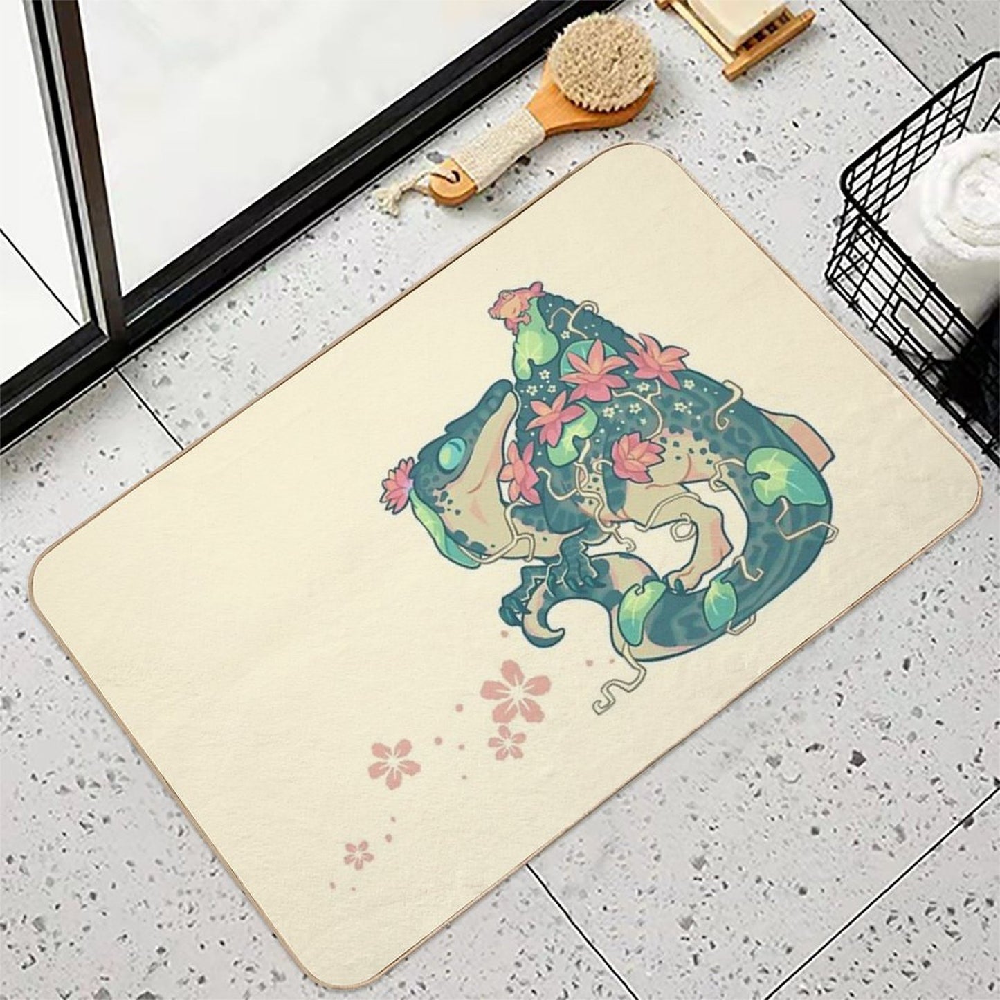 Aquatic Buddies  Easy Maintenance Bath Mat