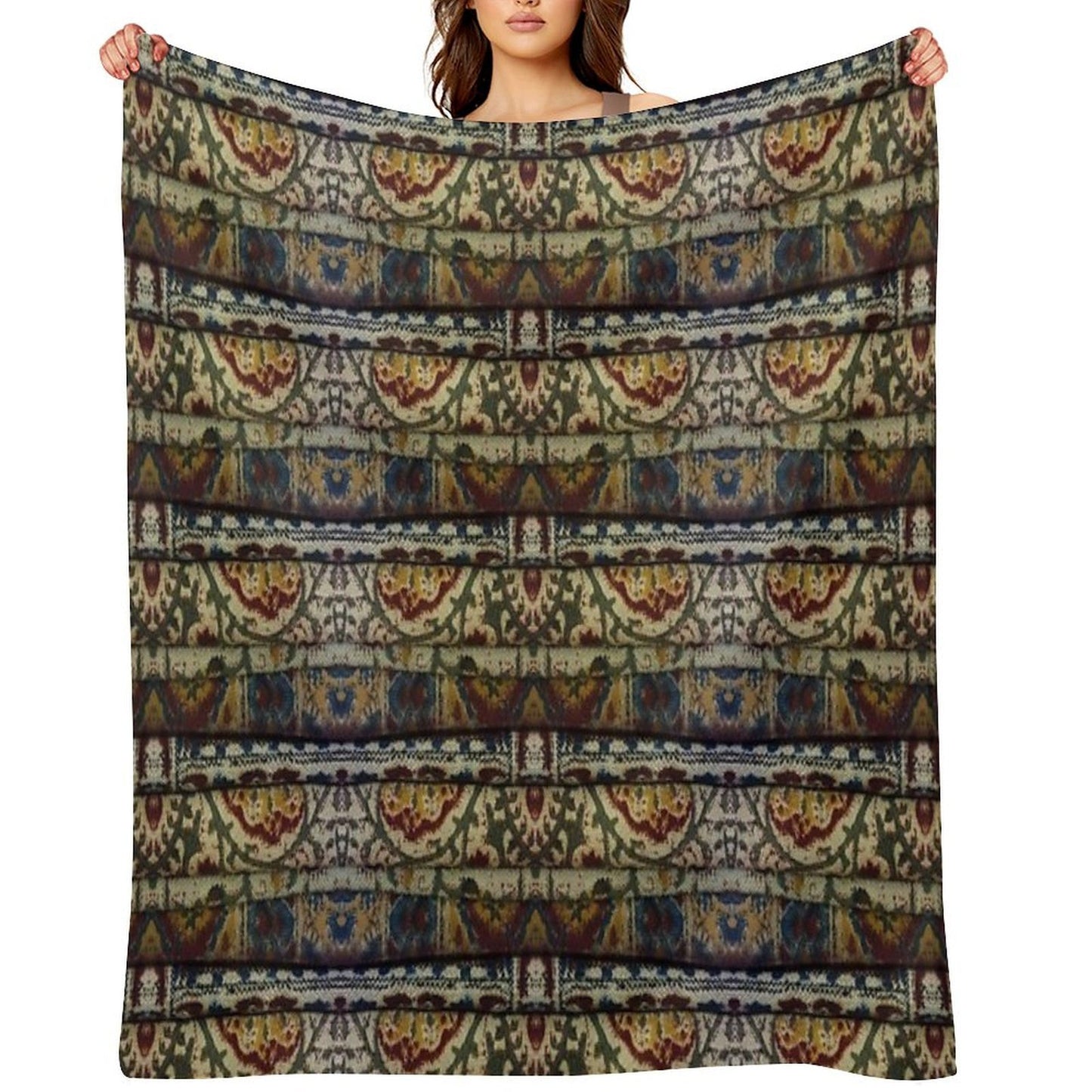 Tex Tile (pattern) Versatility Throw Blanket