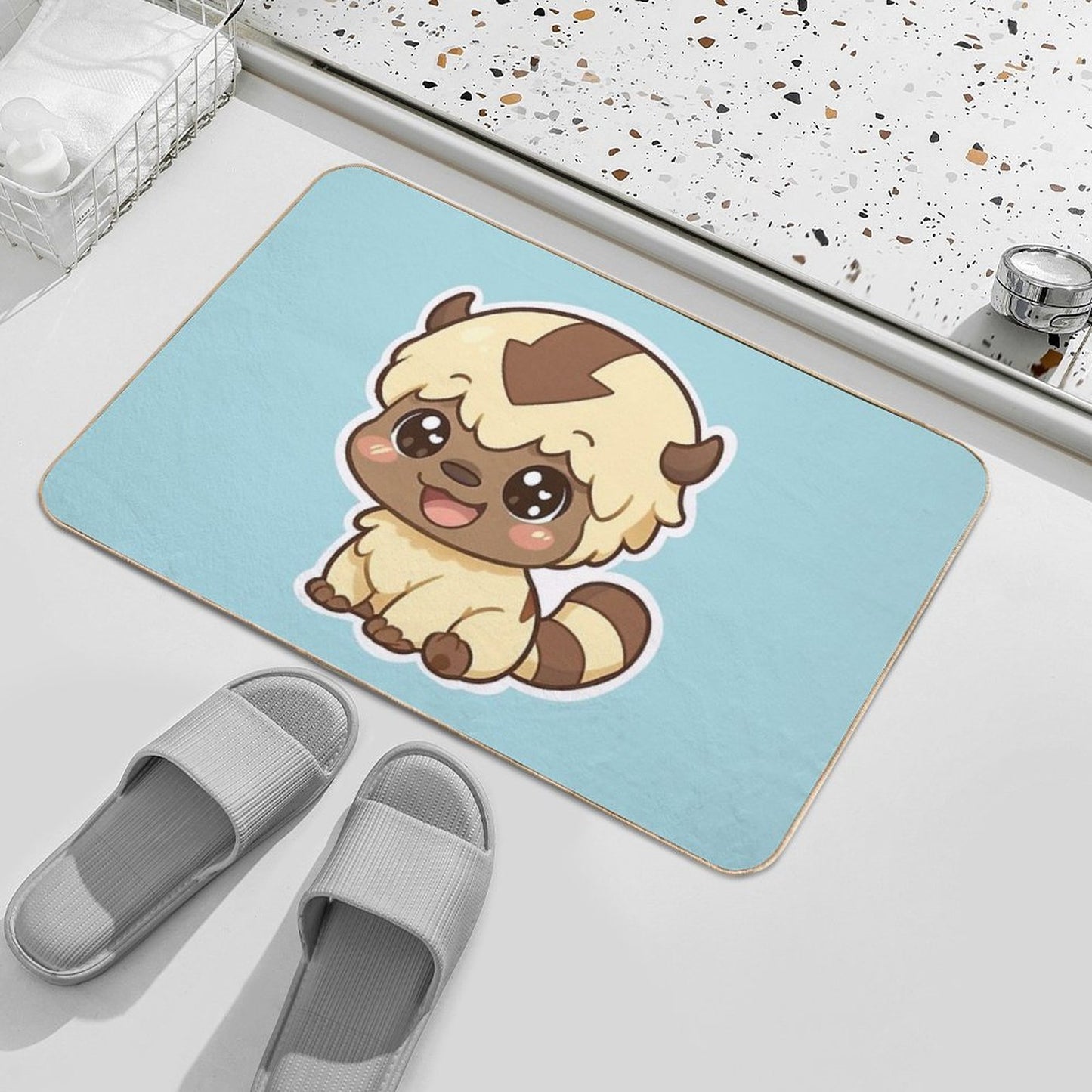 Appa The Last Air Bender  Absorbent Bath Mat