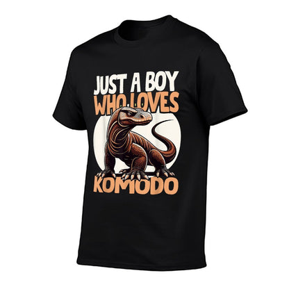Just A Boy Who Loves Komodo Dragons Boys Kids  Classic T-Shirt