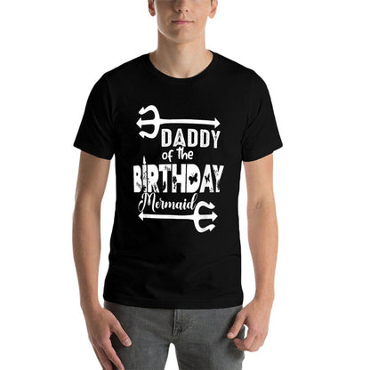 Mermaid Security Merdad Mermen Mermaid Birthday Theme  Trendy Pattern T-Shirt