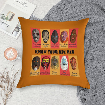 Know Your Ape Men Soft Style Accent Throw Pillow