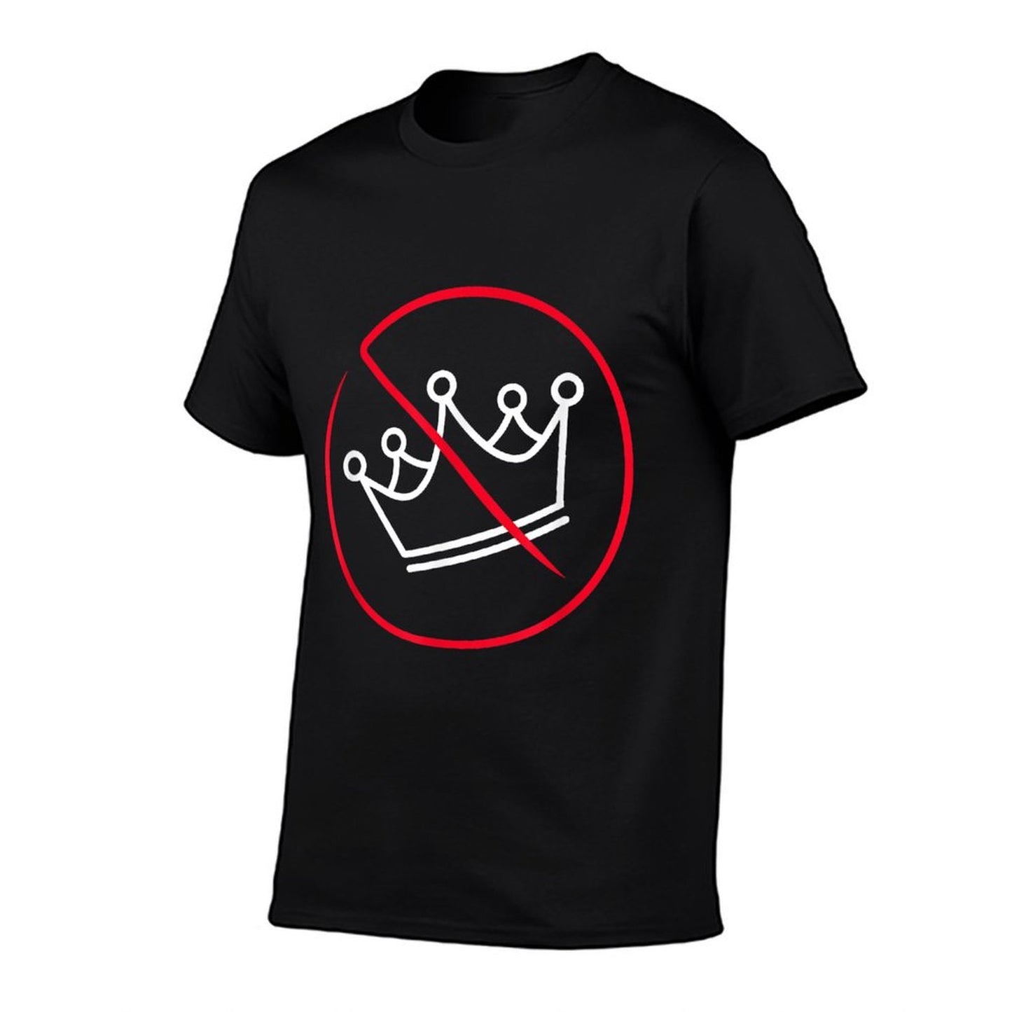 No Kings Protest Simple Drawing  Eco-friendly Material T-Shirt
